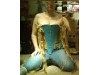 AmazonV in MayFaire Moon sample corset
